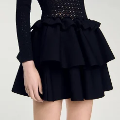 Femme SANDRO Robe à Volants
