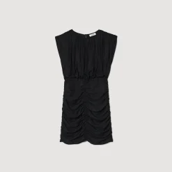 Femme SANDRO Robe Courte Drapée