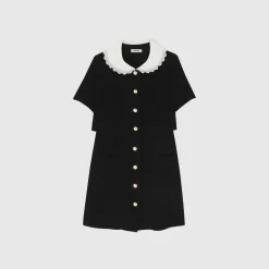 Femme SANDRO Robe Courte En Tweed