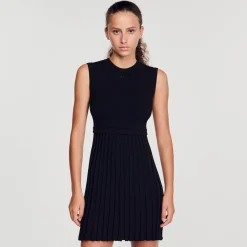 Femme SANDRO Robe En Maille