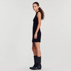 Femme SANDRO Robe En Maille