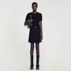 Femme SANDRO Robe En Maille