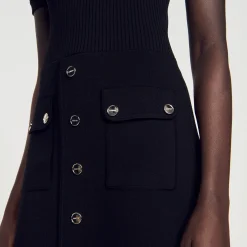 Femme SANDRO Robe En Maille