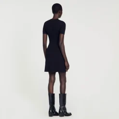 Femme SANDRO Robe En Maille