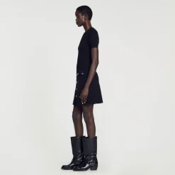 Femme SANDRO Robe En Maille