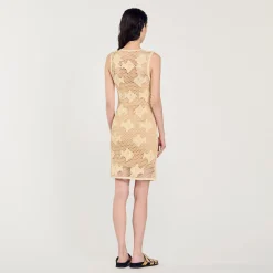 Femme SANDRO Robe En Maille