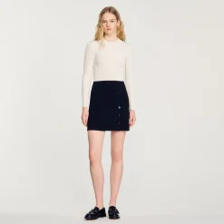 Femme SANDRO Robe En Maille