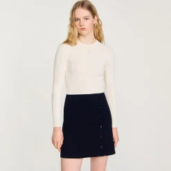 Femme SANDRO Robe En Maille