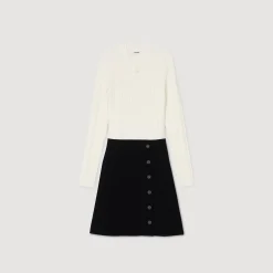 Femme SANDRO Robe En Maille