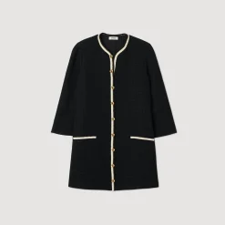 Femme SANDRO Robe En Tweed