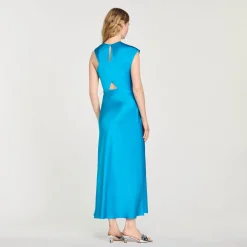 Femme SANDRO Robe Longue Drapée