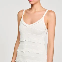 Femme SANDRO Robe Longue En Maille