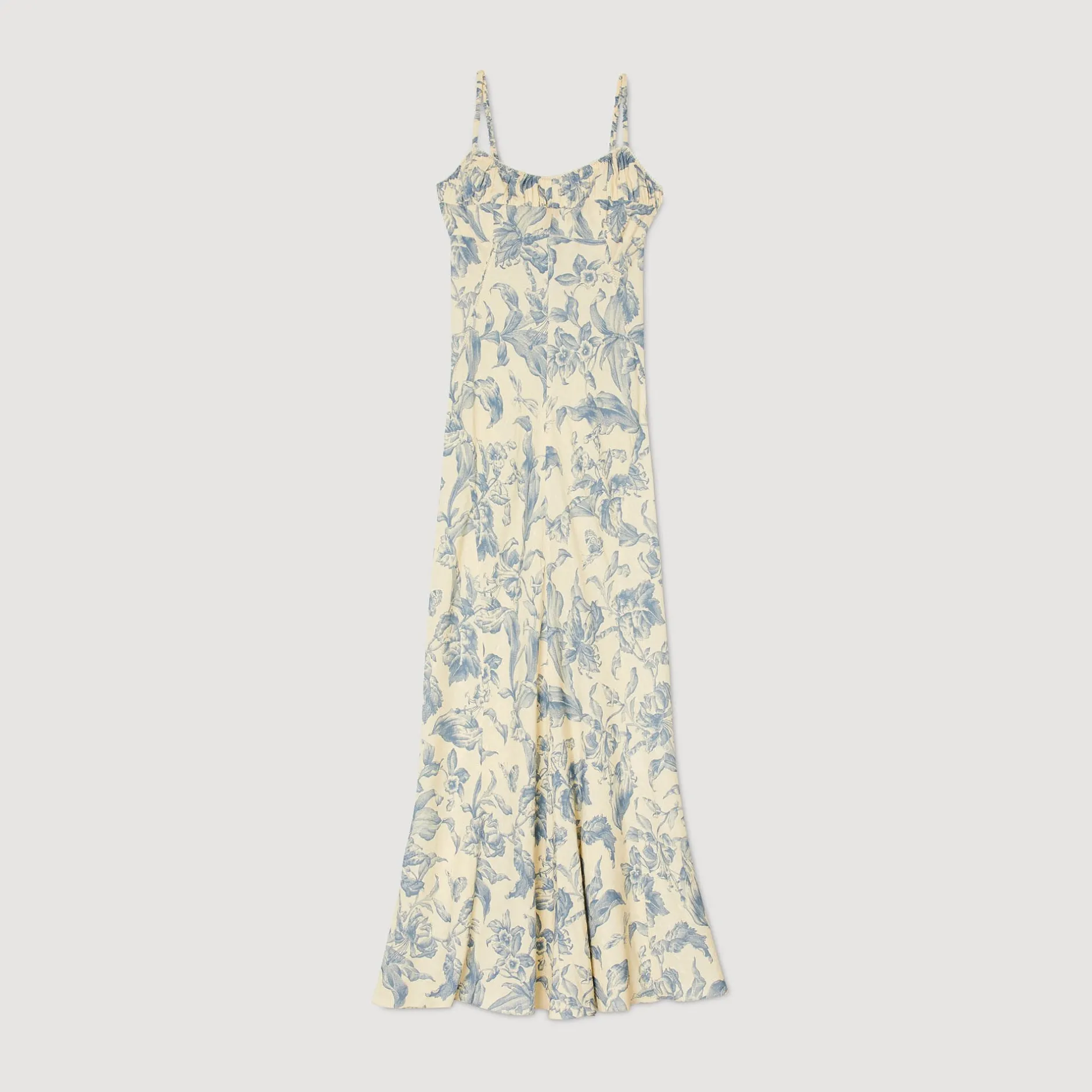Femme SANDRO Robe Longue Imprimée
