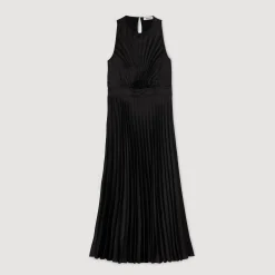 Femme SANDRO Robe Longue Plissée