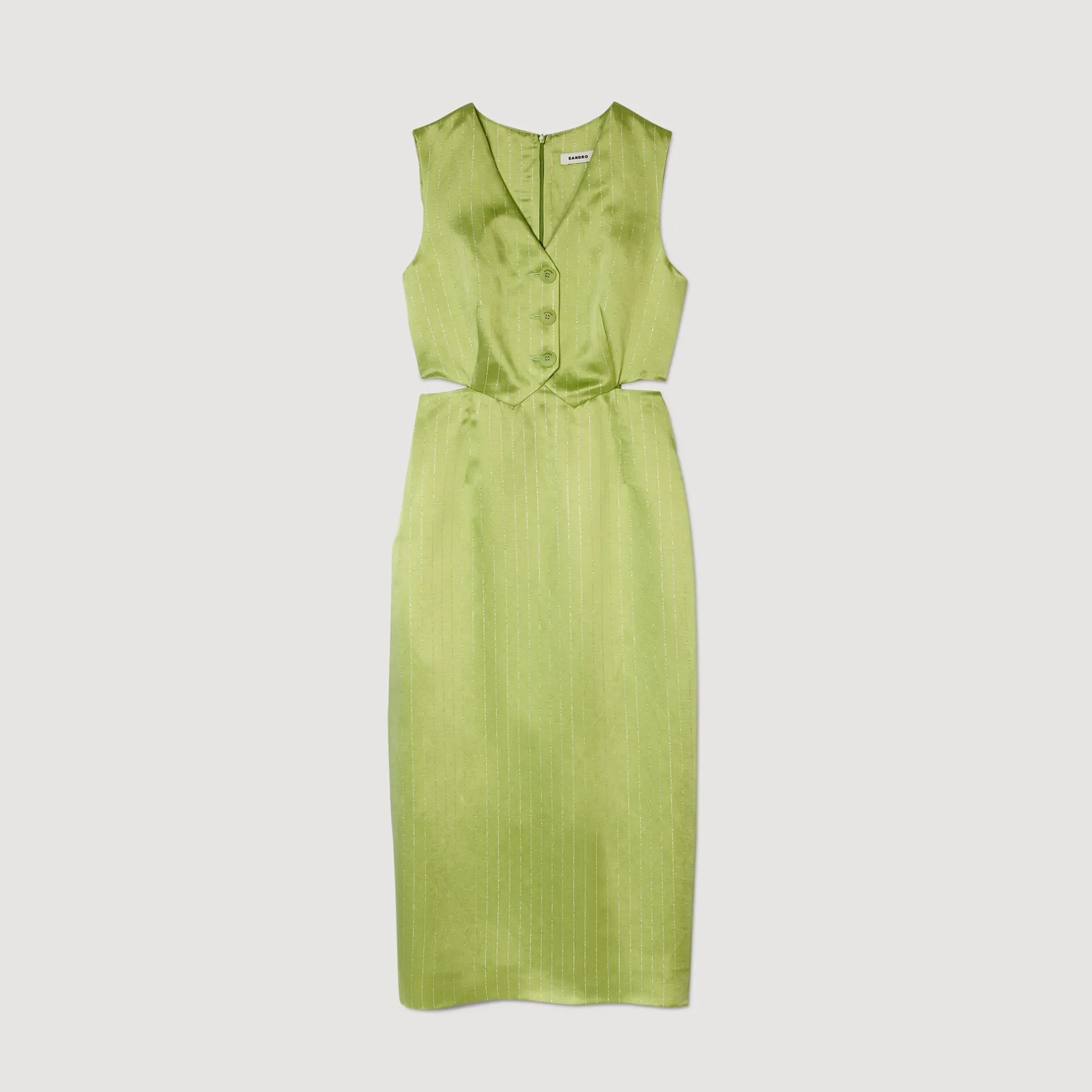 Femme SANDRO Robe Midi 2 En 1