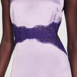 Femme SANDRO Robe Satinée