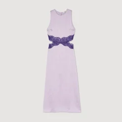 Femme SANDRO Robe Satinée