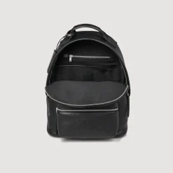 Homme SANDRO Sac à Dos En Toile Enduite