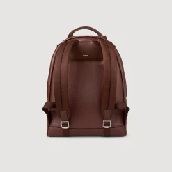 Homme SANDRO Sac à Dos En Toile Enduite
