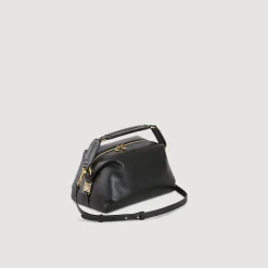 Femme SANDRO Sac 84 En Cuir Lisse