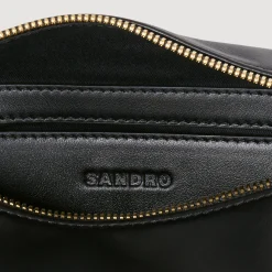 Femme SANDRO Sac 84 En Cuir Lisse