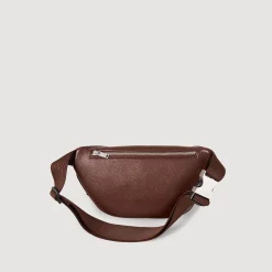 Homme SANDRO Sac Banane En Toile Enduite