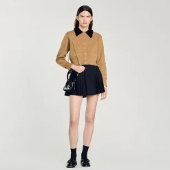 Femme SANDRO Sac Janet Mini à Chaînes