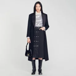 Femme SANDRO Sac Janet Tannerie Certifiée