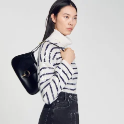 Femme SANDRO Sac Janet Tannerie Certifiée