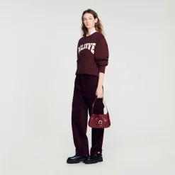 Femme SANDRO Sac Janet Tannerie Certifiée