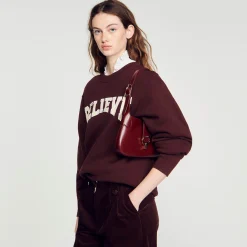 Femme SANDRO Sac Janet Tannerie Certifiée