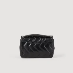 Femme SANDRO Sac Yza En Cuir D'une Tannerie Certifiée