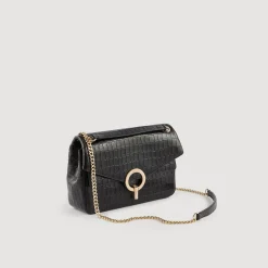 Femme SANDRO Sac Yza En Cuir D'une Tannerie Certifiée
