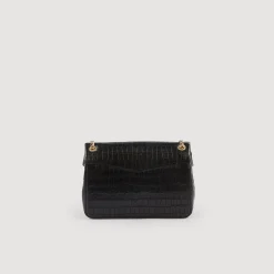 Femme SANDRO Sac Yza En Cuir D'une Tannerie Certifiée