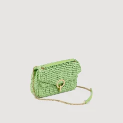 Femme SANDRO Sac YZA En Raphia