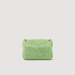 Femme SANDRO Sac YZA En Raphia