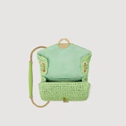 Femme SANDRO Sac YZA En Raphia