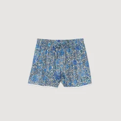 Femme SANDRO Short à Imprimé Fleuri