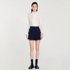 Femme SANDRO Short à Revers