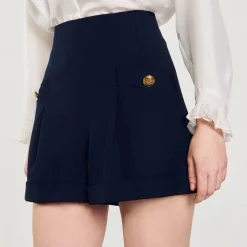 Femme SANDRO Short à Revers
