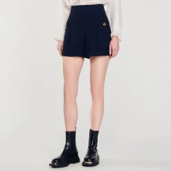Femme SANDRO Short à Revers