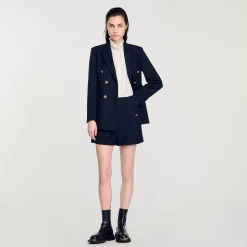 Femme SANDRO Short à Revers