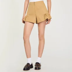 Femme SANDRO Short à Volants