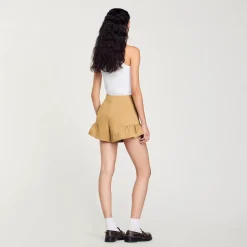 Femme SANDRO Short à Volants