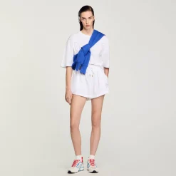 Femme SANDRO Short Boxer Imprimé France