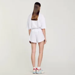 Femme SANDRO Short Boxer Imprimé France