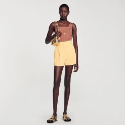 Femme SANDRO Short Droit