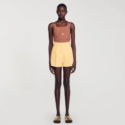 Femme SANDRO Short Droit