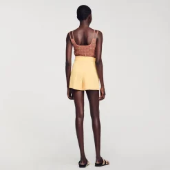 Femme SANDRO Short Droit