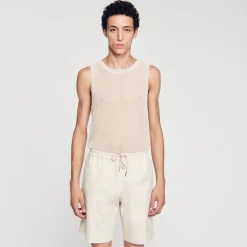 Homme SANDRO Short En Coton